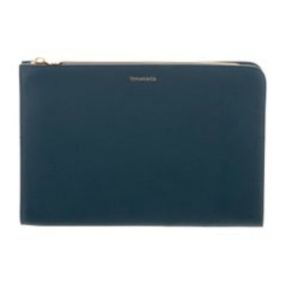 Tiffany & Co. Leather Tablet Case/Clutch - New - Picture 1 of 12